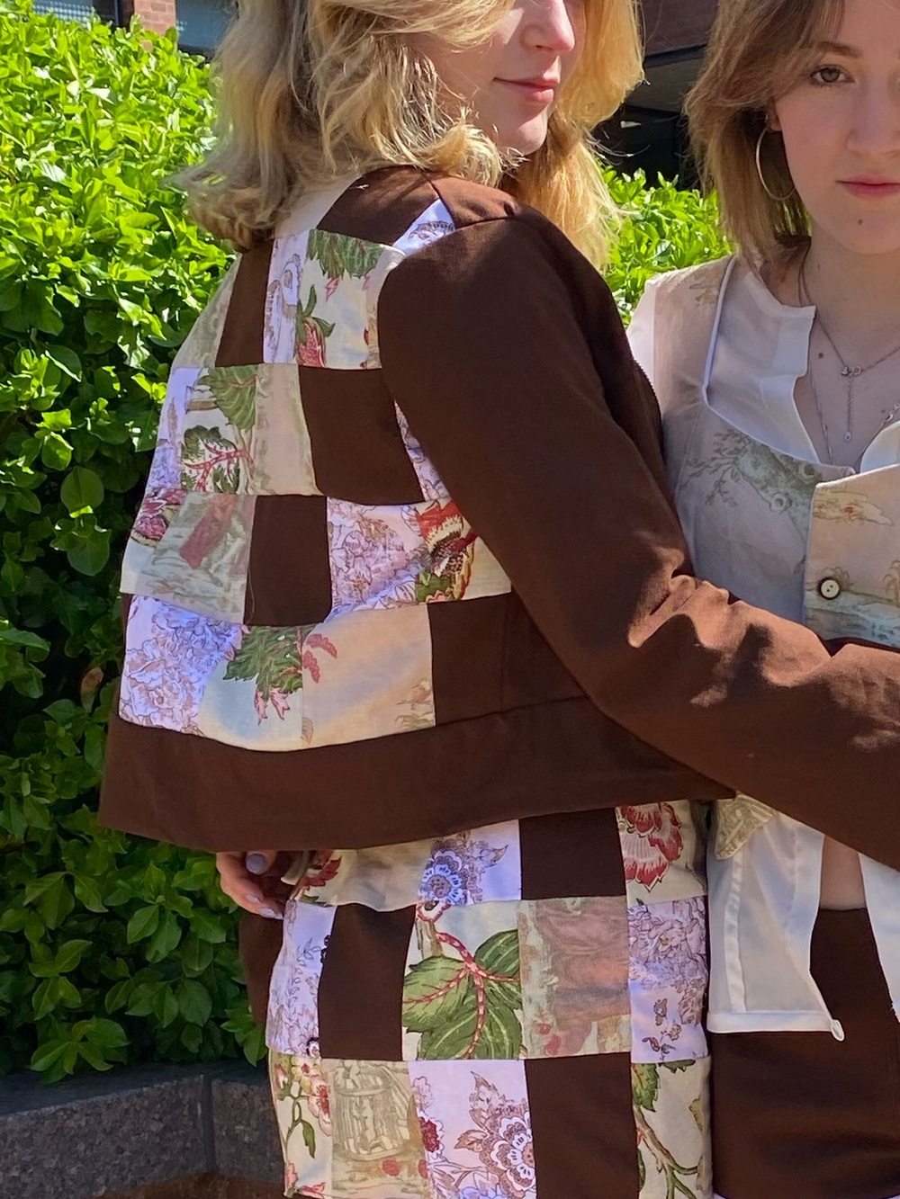 Women’s Cropped Zip-Front Jacket handmade